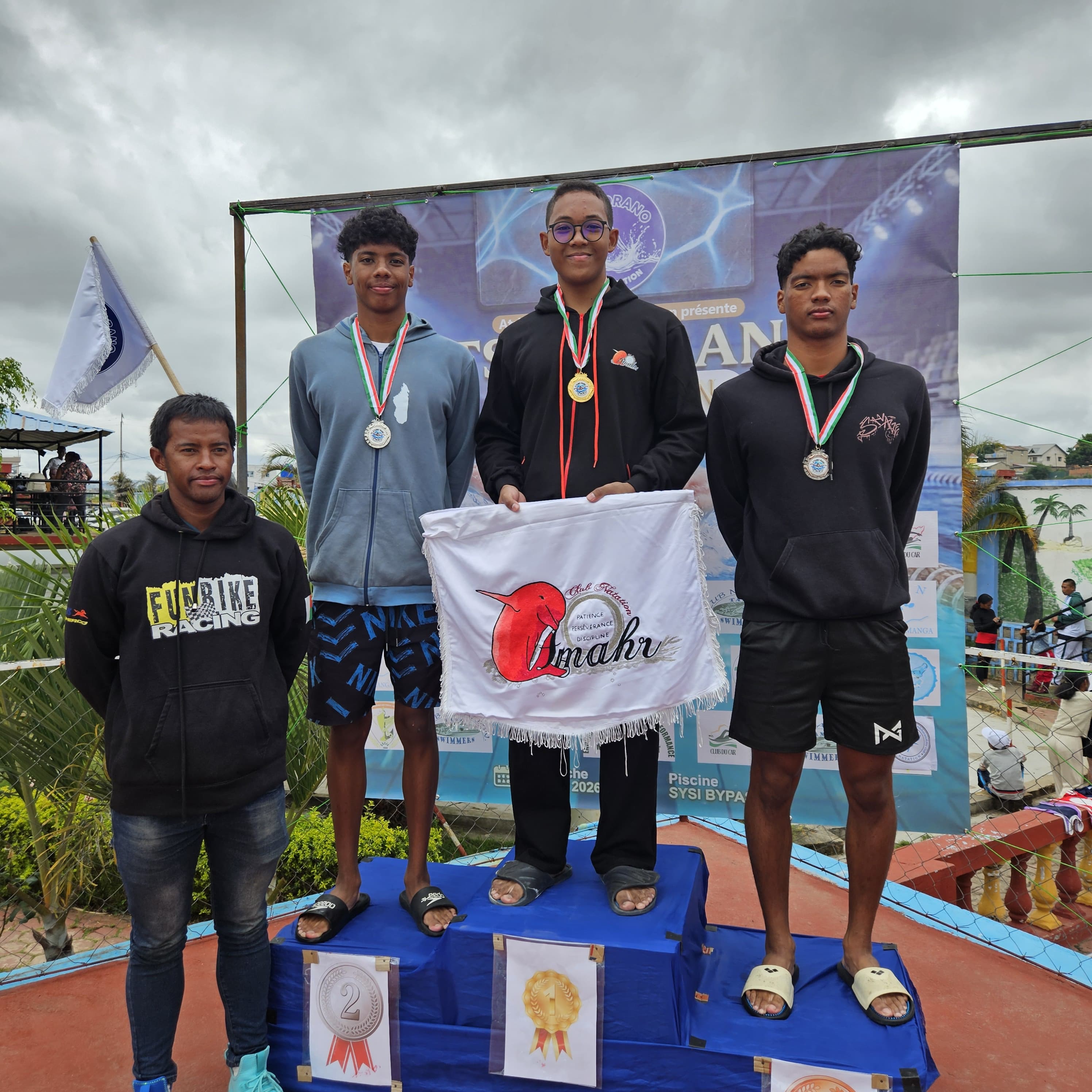 Photo 1 — Retour sur la compétition « Atsimorano 2k26 » : un moment fort pour AMAHR Club Natation !
