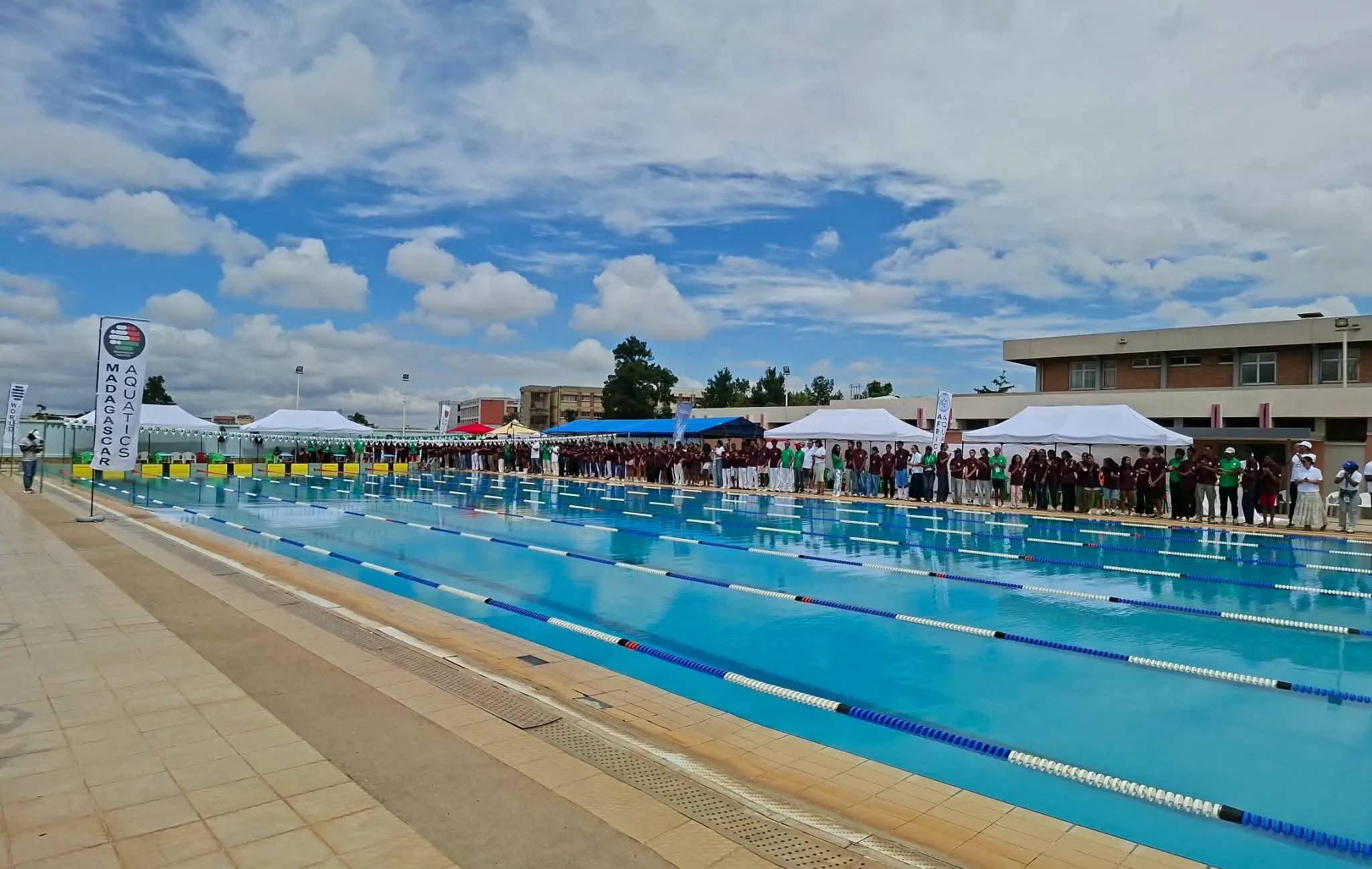 Photo 1 — Championnats de Madagascar 50m Open 2026 : Une expérience enrichissante pour AMAHR CN